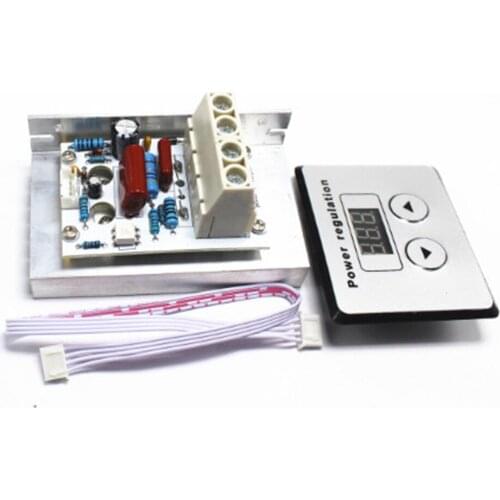 10000W Voltage Controller SCR Digital Voltage Regulator Speed Control Dimmer Thermostat AC 220V 80A