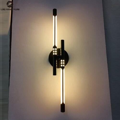 Modern Led Wall Light Gold&Black Sconce Wall Lamp Bedside Light For Living room Dining room Bedroom Copper Lamp Wall Led Lamp 6W