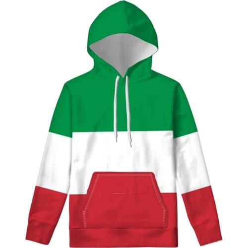 ITALY hoodie diy custom made name number ita sweatshirt nation flag it italian country italia college print logo photo clothes