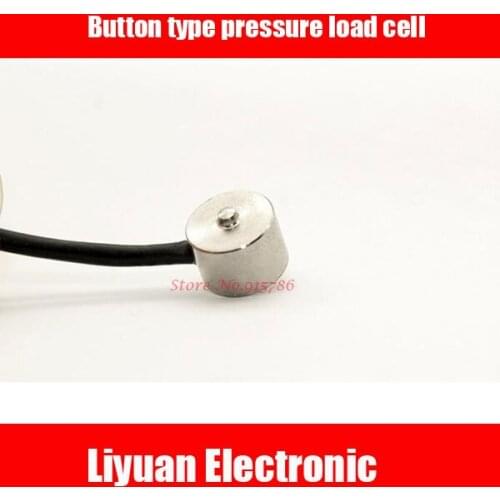 High-precision miniature pressure sensor / button-type pressure weighing force measurement automation equipment sensor
