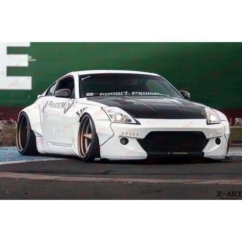 Z-ART wide body kit for 350Z wide retrofit body kit for 350Z tuning body kit car styling body kit