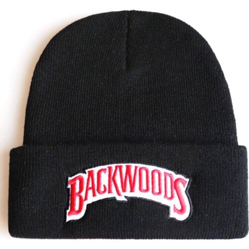 BACKWOODS Winter Knitted Hats Beanie Outdoor Skiing knit Hat Skullies CIGARS American Anime Cotton