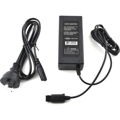 10 PCS a lot AU Plug AC adapter 100-240 power supply Adapter for Nintendo Gamecube/NGC console with power cable/cord