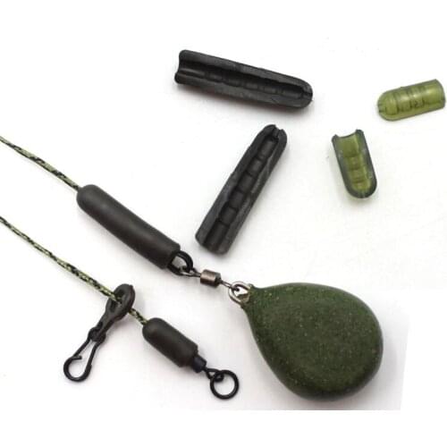 20PCS carp fishing rig ring stop fishing bead feeder ring rotating carp fishing accessories fishing tackle