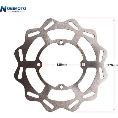 270mm High Performance Front Brake Disc Rotor Disk For Kawasaki KX 125 250 250F 450F KLX 450R 2006-2021 Motorcycle Dirt Bike