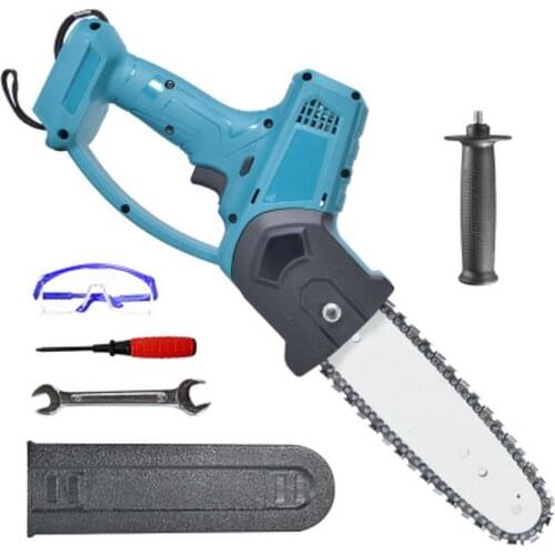 8 inch 1080W Electric Pruning Saw Chainsaw Wood Cutters Bracket Brushless Motor Garden Logging For Makita 18V Battery
