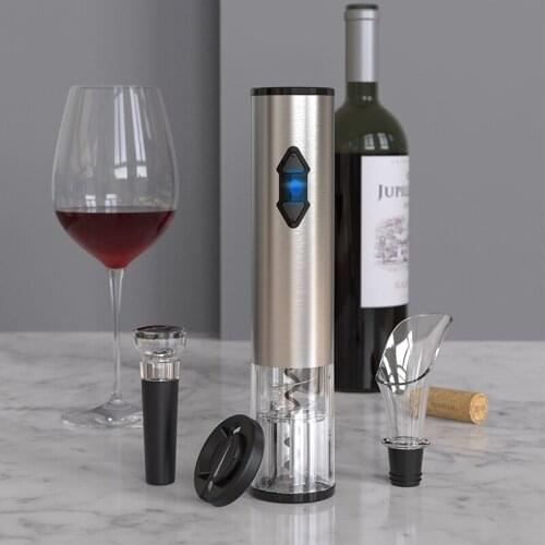 Automatic Wine Bottle Opener For Red Wine Foil Cutter Electric Red Wine Openers Jar Opener Kitchen Accessories USB Charging