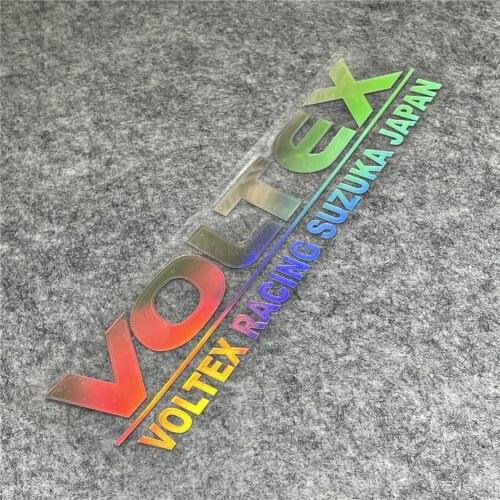 Auto Exterior Accessories Car Stickers Automobile Guitar Keyboard Laptop Decals for VOLTEX RACING JAPAN