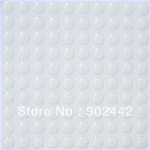 Free Shipping 2000 pcs/Lot 8.7 mm Round Clear Epoxy Dots for Earrings DIY Handmade