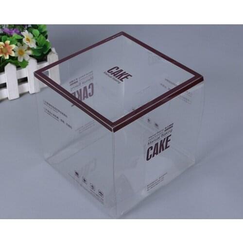 Fast delivery High Quality Customized Printing Rectangle Clear PET PP Plastic Packaging Gift Boxes ---PX20293