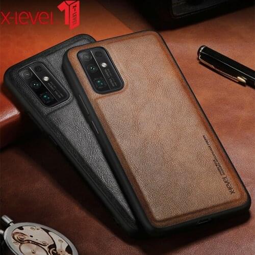 X-Level PU Leather Case For Huawei Honor 30 Pro Soft Silicone Edge Shockproof Back Phone Cover For Huawei 30 Pro Plus