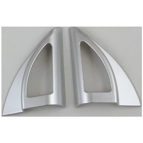 For Hyundai Verna 2016 2PCS ABS Chrome Car A Pillar Tweeter Decorative Light Box Cover Case Trim Cover Car Styling Accessories