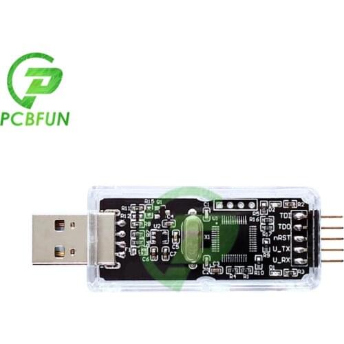 CMSIS DAP/DAPLink Emulator STM32 Debug Probe ARM Cortex-M MCU JTAG/SWD/CDC Serial Port/Drag and Drop Program Keil/MDK OpenOCD