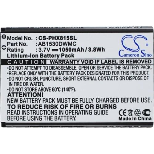 Cameron sino 1050mah battery for I-MOBILE I858 BL-84 for PHILIPS V816 X603 X620 X630 X806 X809 X830 Xenium V816 W625 W626 W727