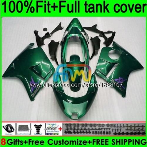 OEM For HONDA Blackbird CBR1100XX 1996 Dark green 97 1998 99 2000 01 138BS.122 CBR 1100 XX 2002 03 2004 05 2006 2007 Fairing