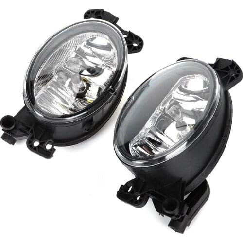 Pair Fog Light Lamp Fit for Benz W211 E350 E550 07-09 A1698201656 A1698201556 Bulb Included