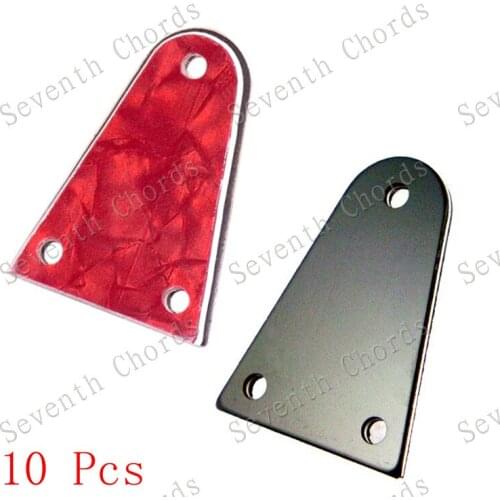 10 Pcs Plastic Acoustic Electric Bass Guitar Truss Rod Cover Plate (HA-1004-10)