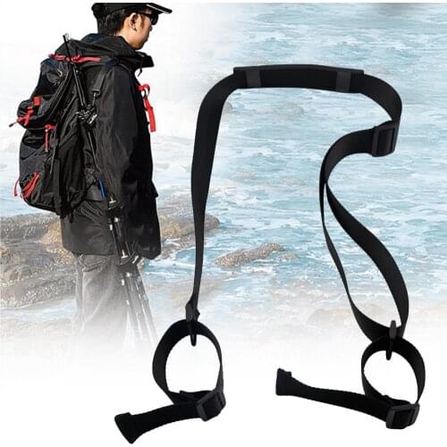 Outdoor adjustable hunting gear straps, bicycle fixed straps, camping fishing rod straps, multi-functional shoulder bag straps