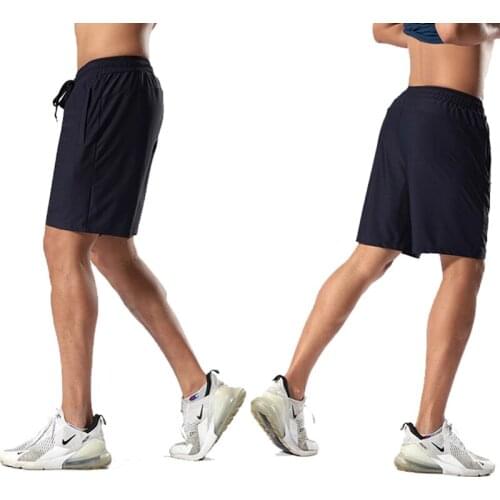 Sports Shorts Mens Breathable Quick-Drying Training Pants Five-Point Pants Wear Summer Ice Silk Leisure Fitness Running Pants