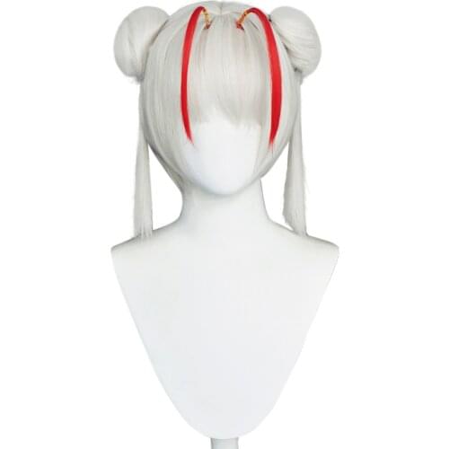 Arknights Cosplay Wig Heat Resistant Synthetic Hair Carnival Halloween Party Props