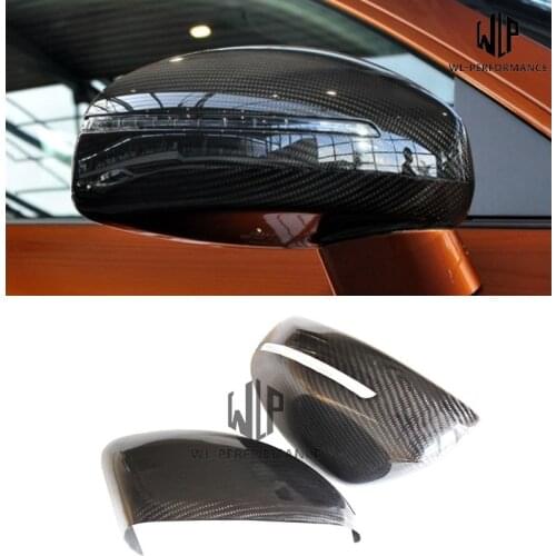 TT High Quality Car Rearview Mirror Stick-on Cap Cover Trim Car Styling Fit For Audi TT Car Body Kit 07-14