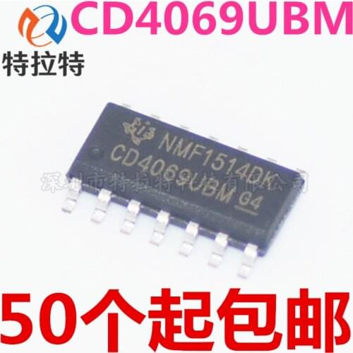10pcs/lot CD4069UBM SOP-14 CD4069 CD4069BM SOP14 SOP SMD new and original IC Chipset