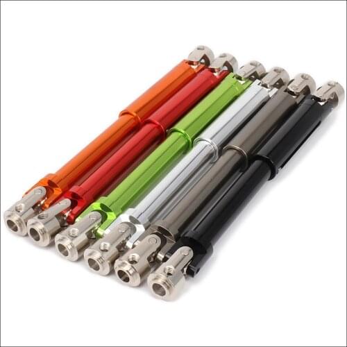 2pcs Aluminum Universal Driven Dogbone(180011/18027) 106-138mm For Rc 1 :10 Hsp 94180 Rock Crawler Upgraded Hop-Up Parts