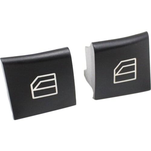 2PCS Window Switch Button Covers for Power Window Master Switch Repair Button s Lift Button s