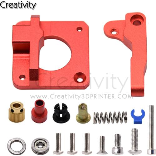 MK10 Remote Direct Extruder Aluminum Part J-head Extrusion Right Left Hand Arm Full Metal Bowden 3D Printers Parts Aluminium