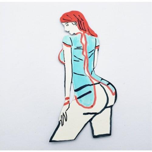 4.3*9cm Bubble girl die Cutting dies metal crafts paper die-cutting /DIY embossing Easter Halloween Scrapbooking