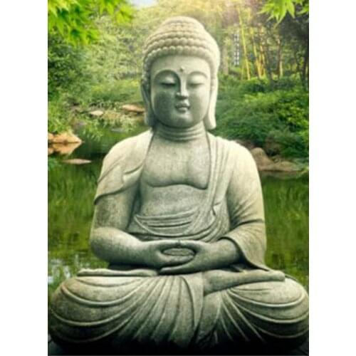 5D Diamond Embroidery DIY Diamond Painting Buddha Diamond Painting Cross Stitch Rhinestone Mosaic Home decor