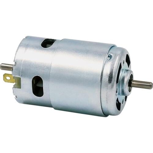 775 Upgrade 895 Double Shaft Motor High Power 12V24V DC High Torque Motor Double Ball Bearing High Speed