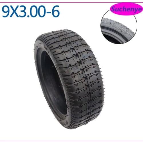 9 Inch 9X3.00-6 Tubeless Tire Vacuum Tire for Electric Scooter Torque Car Wear Resistant 9*3.00-6 Tyre