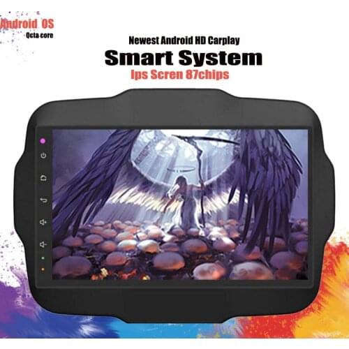 9'' IPS Screen Android 10 8Core Car multimedia stereo head unit For JEEP Renegade 2016+ Car Radio DVD Multimedia Player Navi