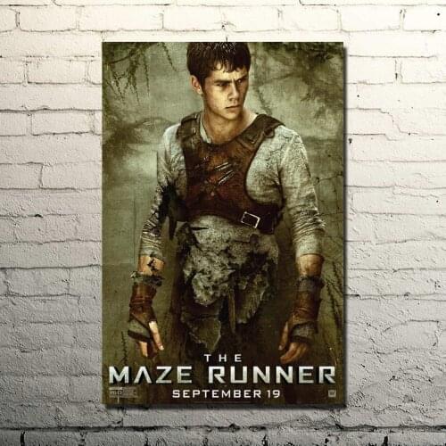 The Maze Runner Hot Movie Art Silk Poster Huge Print 13x20 24x36 Inch Pictures For Room Decor 002