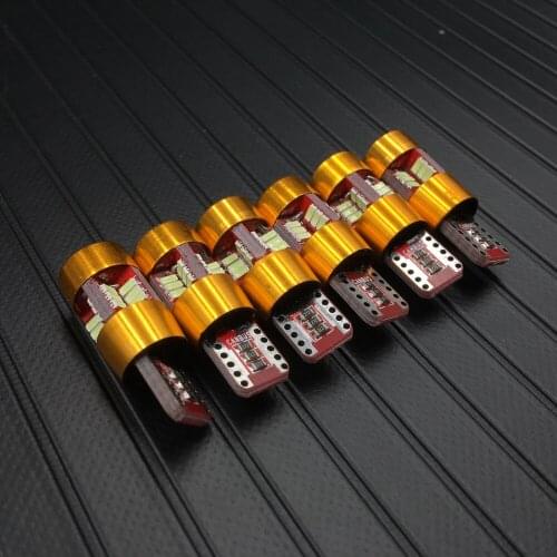 White T10 3014 27 SMD Driving Clearance Light Bulbs Auto Canbus Turn Light Marker Lamps Clearance Lights Interior Lighting Bulb