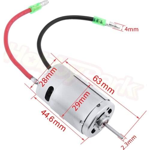 390 Brushed Motor Electric Engine for 1/16 1/18 Scale RC Car Boat WLtoys HSP Tamiya Himoto Traxxas A959 A969 A979 K929