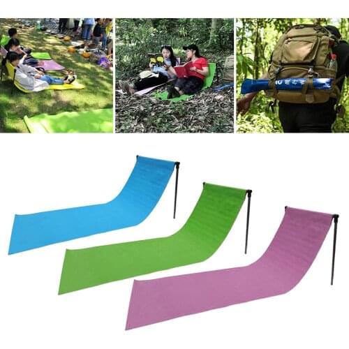 Beach Ground Mat Portable Beach Lounge Chair Mat Foldable Comfortable Folding For Outdoor and Sun Tanning Tanning Chair