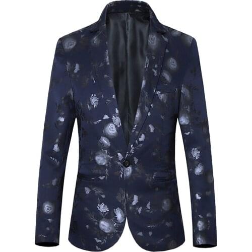 2021 New mens suit casual Korean youth slim suit mens suit jacket