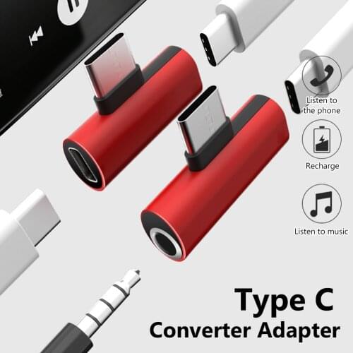Type C Male To Micro USB To 3.5mm Male connector Female Converter Adapter Audio line interface For Samsung Xiaomi Huawei Data