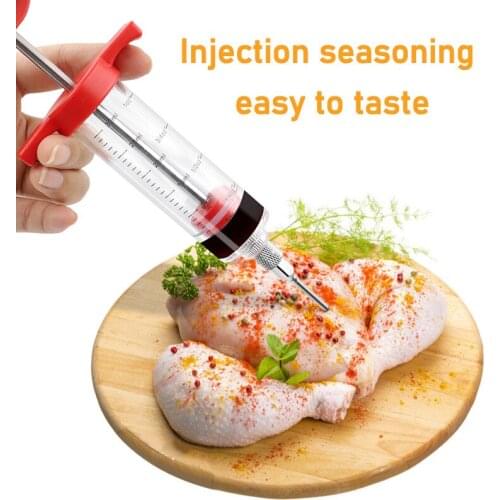 Premium Portable Turkey Injector Marinade Injector Kit Meat Injector Flavor Needle For Steak Brisket Beef Pork Lamb