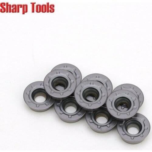 RDMW1605MOT-PM Round Carbide Inserts Turning Tools for Stainless Steel Metal CNC Bits Lathe Cutter Blades Face Milling Knife