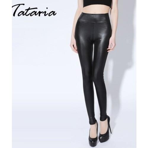 Женские кожаные легинсы Tataria China At AliExpress