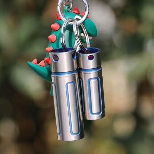 Titanium craftsmen outdoor pure titanium waterproof warehouse portable EDC equipment storage warehouse