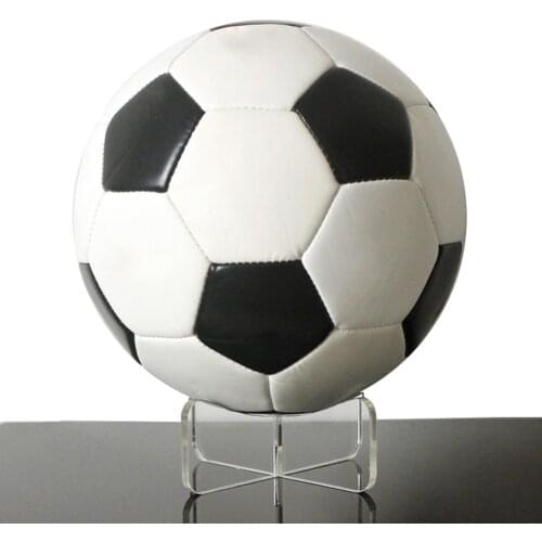 Top Basketbalsl Display Stand Acrylic Bowling Rugby Soccer Ball Bracket Holder Transparent Rack Support Base Sports Supplies