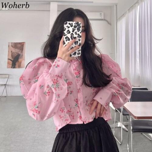 Розовые блузки Woherb China At AliExpress