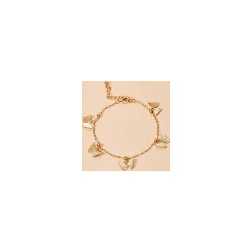 Jewelry New Beach foot ornament hollowed out BUTTERFLY PENDANT HANDMADE foot chain