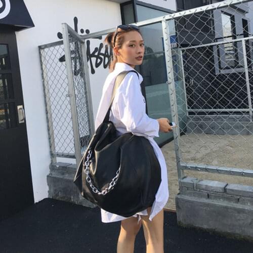Women Leather Handbag Black Women Bags 2020 New Luxury Designer Brands Large Capacity PU Shopping Bag Big Casual Soft Bag Tote