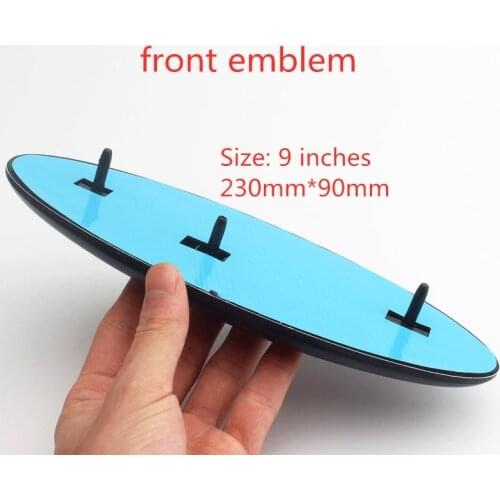 9 Inch ABS Car Front Hood Bonnet Grill Emblem Badge Sticker for Ford F150 F250 Explorer Edge car styling Auto accessories