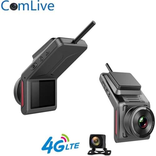 4G Car Wide Angle Dash Cam 1080P Wifi Driving 4K UHD Recording Camera DVR Night Vision WDR Built-In GPS Wi-Fi G-Sensor Motion